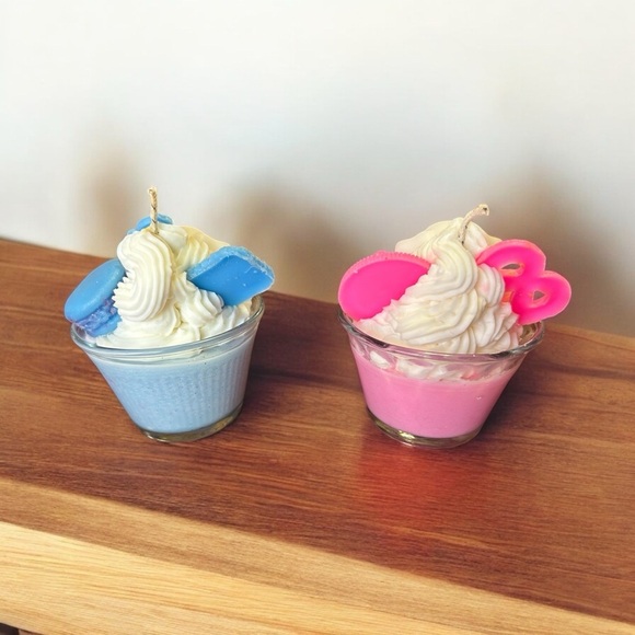 Cute Animal-Themed Candles - Pink & Blue - Picture 2 of 2